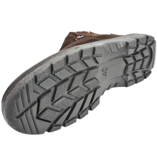 Botina bidensidade couro Nobuck com el�stico biqueira pvc - TP096