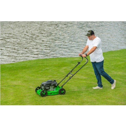 Cortador de grama a gasolina 6,5 hp com corte de 48 cm sem recolhedor LF600G