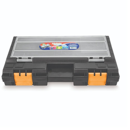 Caixa pl�stica para ferramentas com divis�ria 19