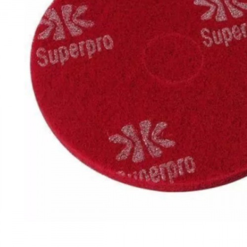 Disco restaurador 350 mm vermelho para enceradeira Super pro - 11035