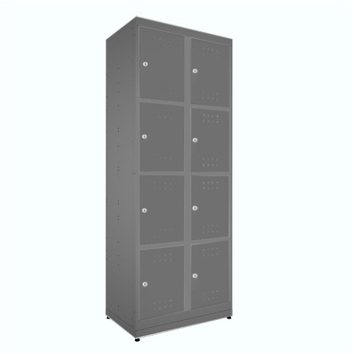 Arm�rio para vesti�rio duplo 8 portas - 90005