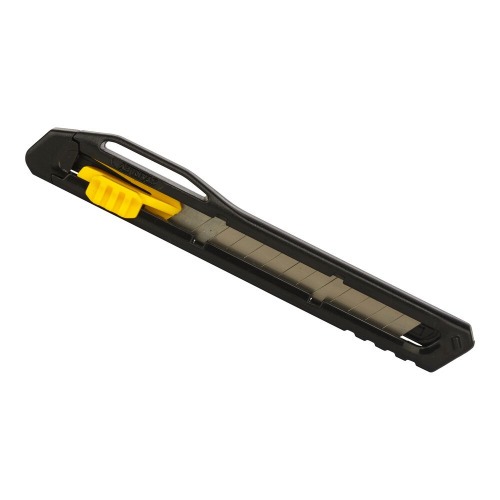 Estilete estreito 9 mm com trava deslizante