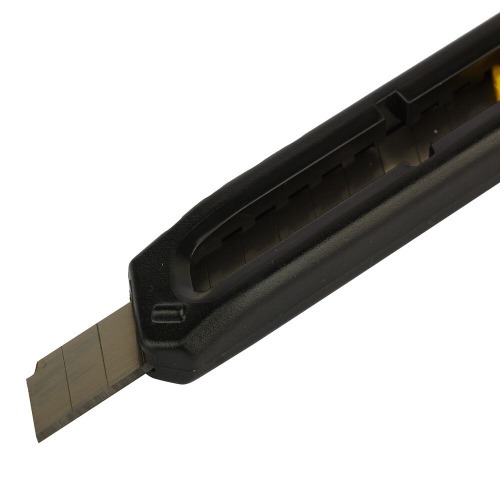 Estilete estreito 9 mm com trava deslizante