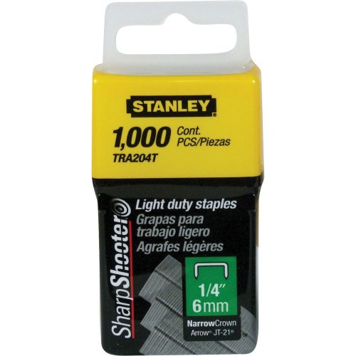Grampo para grampeador manual 6 mm caixa com 1000 pe�as - TRA204T