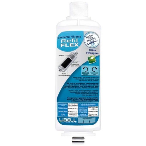 Refil para purificador de �gua Acquaflex - Flex