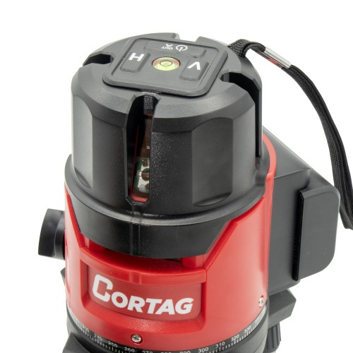 N�vel a laser verde pendular girat�rio a bateria 5 linhas 15 m com maleta e 2 baterias - NLC 817  110V/220V