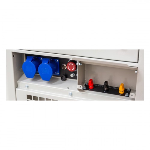 Gerador de energia 10 Kva a diesel cabinado partida el�trica monof�sico - TDWG12000SGE-N  110V/220V