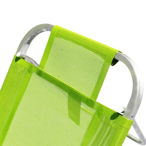 Cadeira de praia dobr�vel em 5 posi��es verde - Copacabana