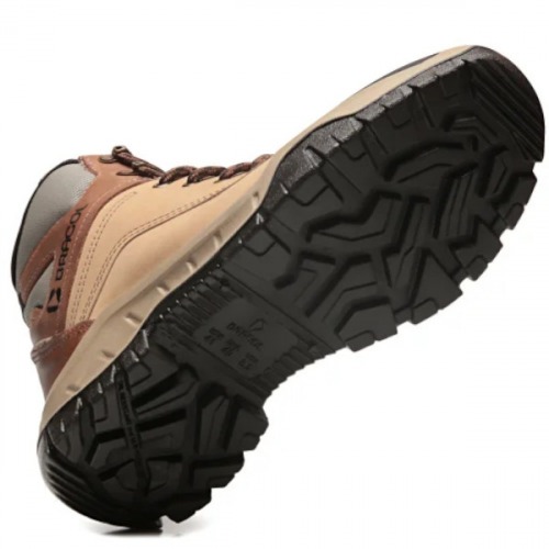 Botina bidensidade couro vaqueta com cadar�o - MAAG