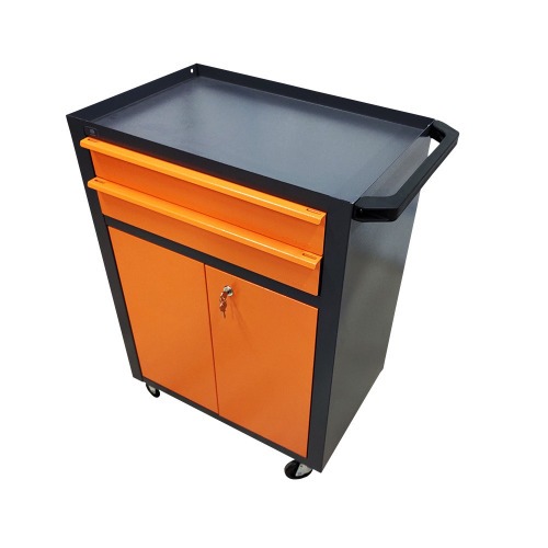 Carrinho para ferramentas com 2 gavetas e 2 portas - 91004