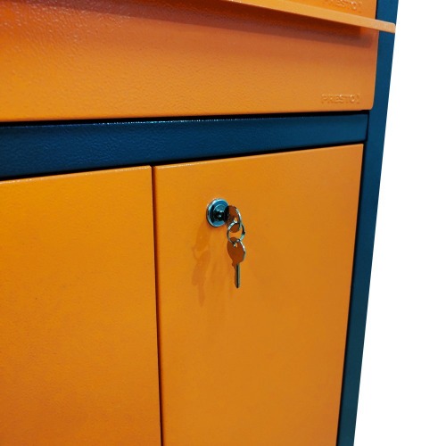 Carrinho para ferramentas com 2 gavetas e 2 portas - 91004