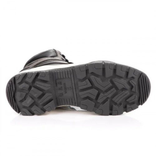 Botina bidensidade couro vaqueta com cadar�o - MAAG