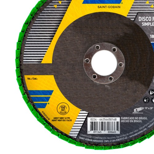 Disco de lixa flap disc c�ncavo 7