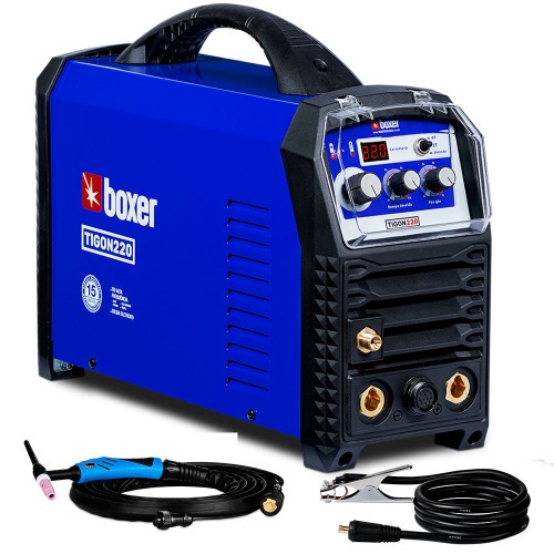 Kit Inversora de solda TIG DC 220A TIGON 220 + M�scara auto escurecimento  220V