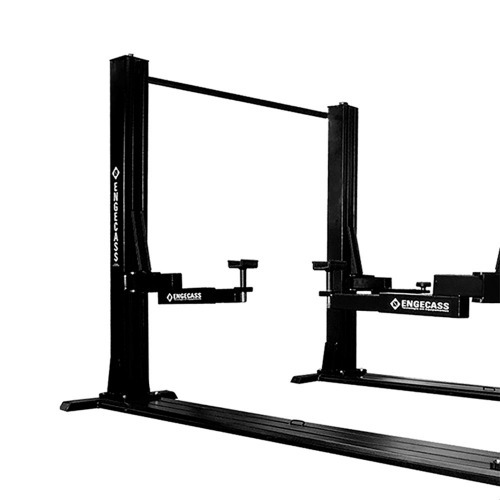 Elevador automotivo 5T 4 colunas lubrifica��o a graxa trif�sico preto - EC4B 5000