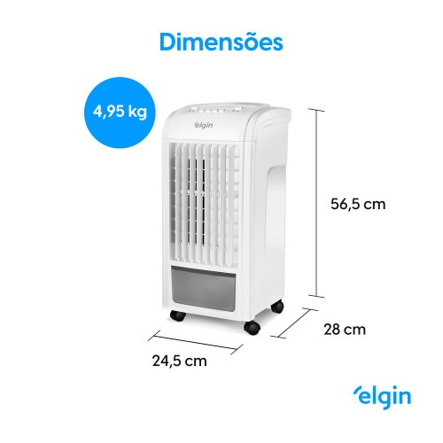 Climatizador de ar portátil 3,5L 3 em 1 - Smart 110V Climatizador de ar portátil 3,5L 3 em 1 - Smart 110V