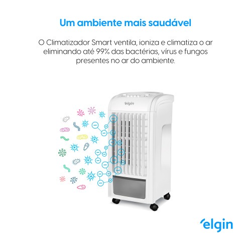 Climatizador de ar portátil 3,5L 3 em 1 - Smart 110V Climatizador de ar portátil 3,5L 3 em 1 - Smart 110V