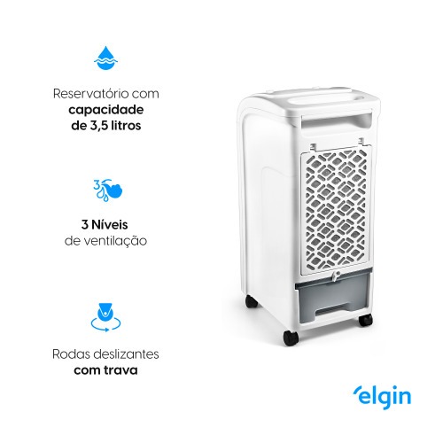 Climatizador de ar portátil 3,5L 3 em 1 - Smart 110V Climatizador de ar portátil 3,5L 3 em 1 - Smart 110V