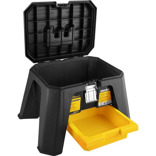 Banqueta para mec�nico com compartimento para ferramentas