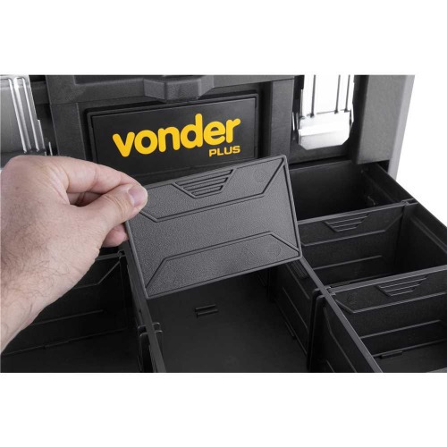 Caixa plástica para ferramentas 525 x 330 x 390 mm - CPV 900 Caixa plástica para ferramentas 525 x 330 x 390 mm - CPV 900