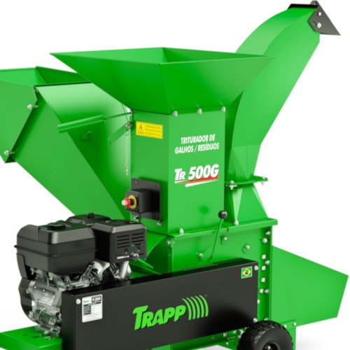 Triturador de galhos e resíduos a gasolina 15 hp - TR-500G Triturador de galhos e resíduos a gasolina 15 hp - TR-500G