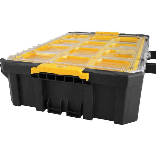 Maleta organizadora de plástico com 12 compartimentos - OPV 900 Maleta organizadora de plástico com 12 compartimentos - OPV 900