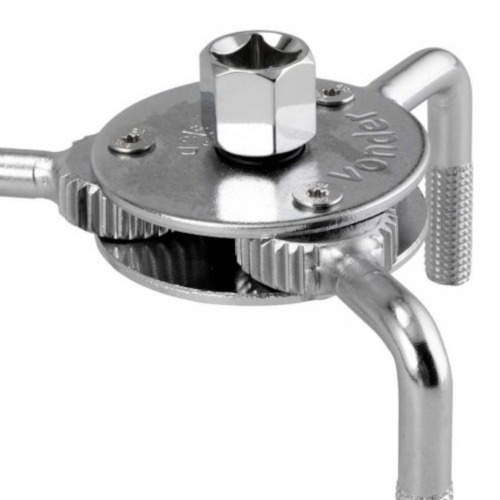 Saca filtro de �leo com 3 garras autoajust�veis abertura 64 a 120 mm
