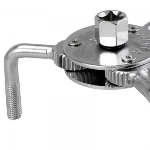Saca filtro de �leo com 3 garras autoajust�veis abertura 64 a 120 mm