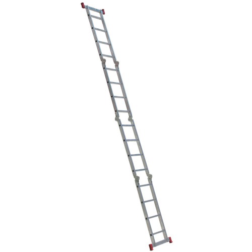 Escada multifuncional de alum�nio 4 x 5 com 20 degraus 13 em 1 - ESC0294