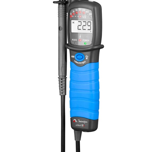 Testador de voltagem AC/DC com indicadores - EZ TEST III Testador de voltagem AC/DC com indicadores - EZ TEST III