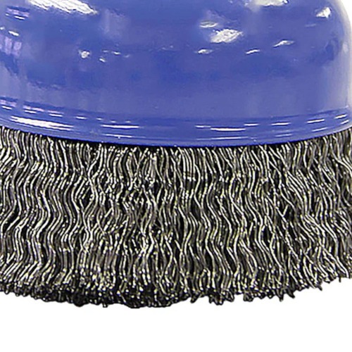 Escova de a�o tipo copo ondulada 4