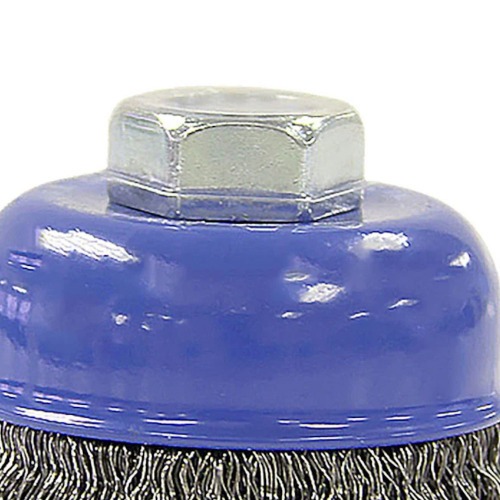 Escova de a�o tipo copo ondulada 4