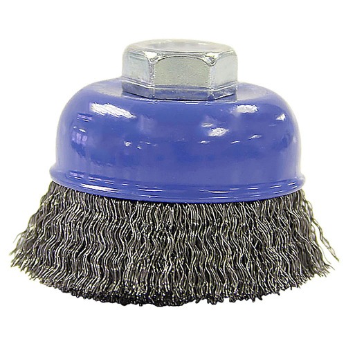 Escova de a�o tipo copo ondulada 4