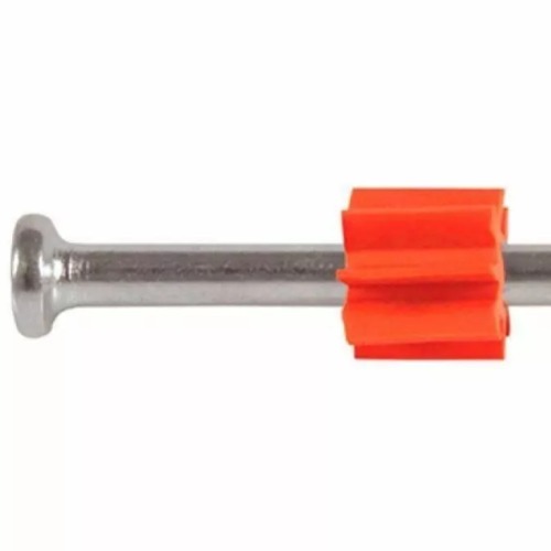 Pino liso para fixa��o � p�lvora a��o indireta 1/4 X 45 mm com 100 p�s - PXI1445