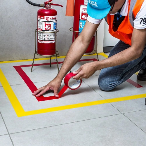 Fita adesiva para demarcação 48 mm x 15 m Fita adesiva para demarcação 48 mm x 15 m