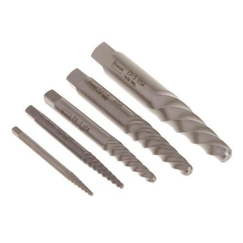 Jogo extrator de parafusos 5/64