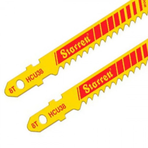 Lâmina serra tico tico 100 mm 8 dentes bimetal para madeira 2 peças - HCU38-2 Lâmina serra tico tico 100 mm 8 dentes bimetal para madeira 2 peças - HCU38-2