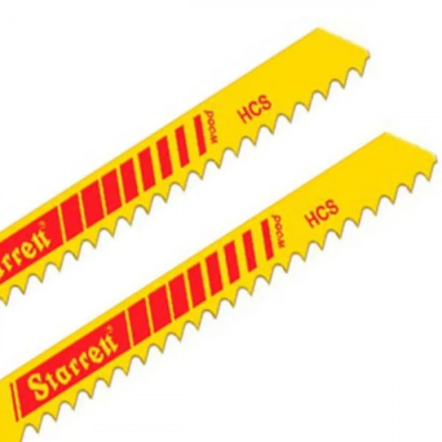 Lâmina serra tico tico 100 mm 8 dentes bimetal para madeira 2 peças - HCU38-2 Lâmina serra tico tico 100 mm 8 dentes bimetal para madeira 2 peças - HCU38-2