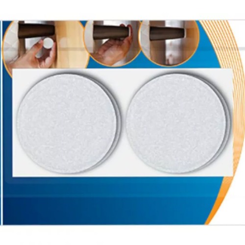 Feltro protetor adesivo redondo 46 mm com 4 unidades Feltro protetor adesivo redondo 46 mm com 4 unidades