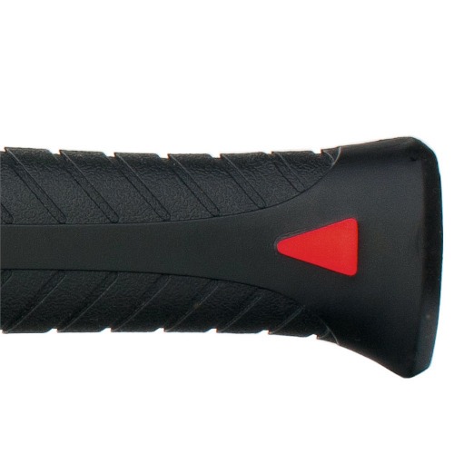 Martelo de borracha 450 g preto e branco cabo em fibra de vidro - 111719