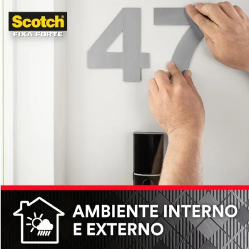 Fita dupla face fixa forte fixa��o extrema 24 mm x 2 m