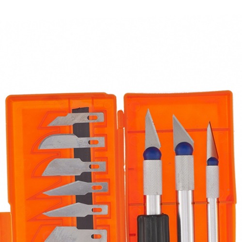 Jogo de cortadores para madeira com 13 pe�as com maleta - 2461655