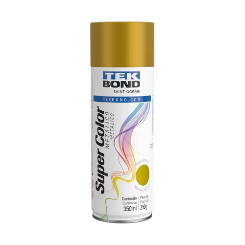 Tinta spray ouro met�lico 350 ml