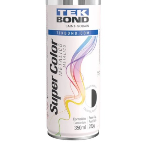 Tinta spray cromado met�lico 350 ml 250g