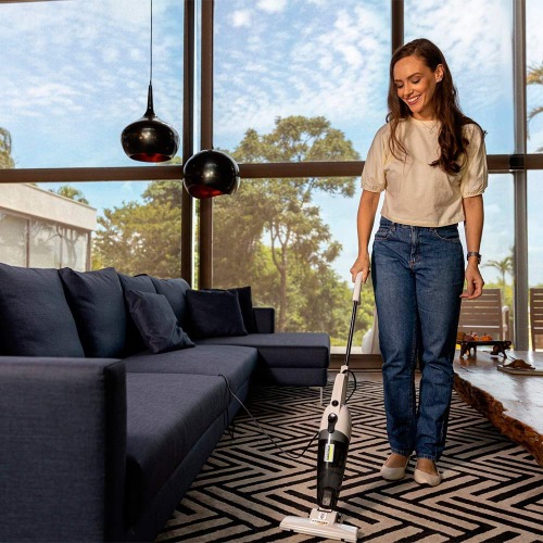 Aspirador de pó 2 em 1 portátil e vertical 1000W filtro hepa - VCL 1 110V Aspirador de pó 2 em 1 portátil e vertical 1000W filtro hepa - VCL 1 110V