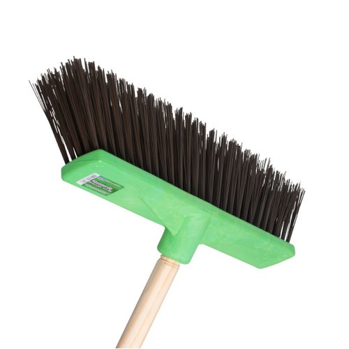 Vassoura tipo gari refor�ada cepa plastica 40 cm