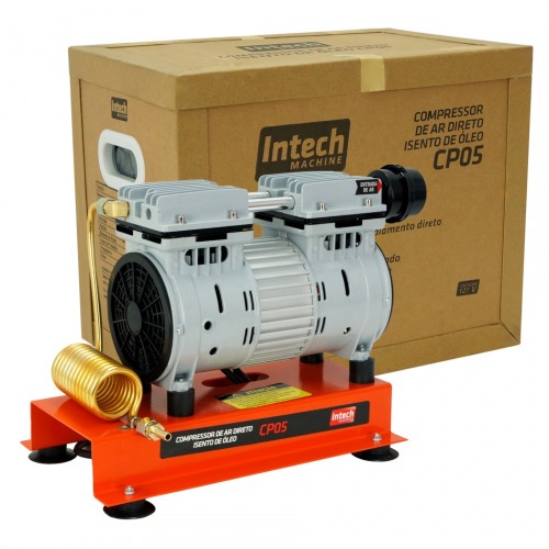 Compressor de ar direto 5,33 p�s 1 hp isento de �leo - CP05  220V