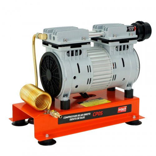 Compressor de ar direto 5,33 p�s 1 hp isento de �leo - CP05  220V