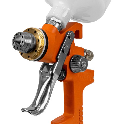 Pistola de pintura HVLP tipo gravidade bico de 1,4 mm - P827 Pistola de pintura HVLP tipo gravidade bico de 1,4 mm - P827