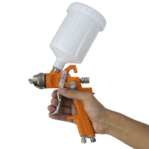 Pistola de pintura HVLP tipo gravidade bico de 1,4 mm - P827 Pistola de pintura HVLP tipo gravidade bico de 1,4 mm - P827